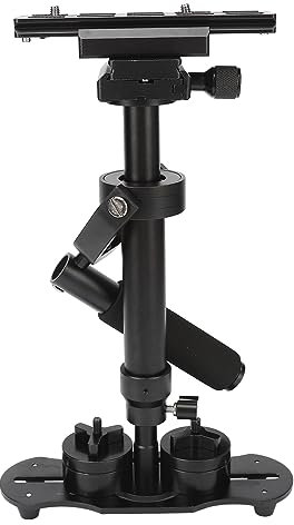 Stabilizzazione Videocamera, Pesi Rimovibili Regolabili in Altezza a 360 Gradi, per Cellulari, Fotocamere, Videocamere