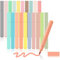 colpart Textmarker Pastell20PCS Highlighter Pen Stifte Pastell Bibel Marker Set，Aesthetic Marker Assorted Pastell Farben für Journaling Note Nehmen Schulbüro Stationäre