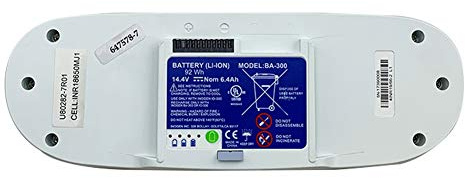 BA-300 für #1400-1010-8 Sauerstoff-Maschinenbatterie 14,4 V 92 Wh 6,4 Ah Li-Ion Akku für LINCARE