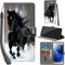 Case for Samsung Galaxy J5 2016 Case Premium PU Leather Flip Wallet Cover with Card Slots Kickstand Magnetic Book Cover Compatible with Samsung J5 2016 Cover - Horse
