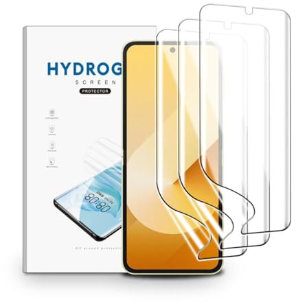 nvskvd Film Hydrogel pour Samsung Galaxy Z Flip 6, 3 Pièces TPU Film Protection Écran HD Clair Doux Transparent Film de Protection d'écran