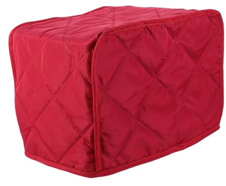 SHOWERORO Toaster Cover Toaster Case for Slice Red Protection Cover Appliance Machine Washable