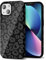 Svanove Cheetah Print Phone Case for iPhone 13/14 Case Girly Trendy Leopard Pattern, Retro Cool Animal Print, Luxury Cute Case for Women, Aesthetic Y2k Hard Shell Plastic, Black