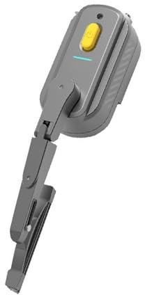 Wiederaufladbarer Motorrad-Helmwischer, Universeller Wasserdichter Helm-Scheibenwischer für die Meisten Helmvisiere, 2 Geschwindigkeiten, 170° Wischen