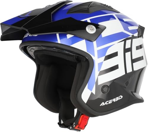 Acerbis Trial-Helm Jet Aria Sport 22-06 Schwarz Gr. L