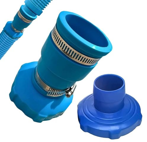 Pool-Skimmer-Adapter, tragbarer Schlauchverbinder, ABS-Verschraubungen, Ersatzteil, einfache Installation, ideal für effiziente Wartung, 5 x 3,5 Zoll
