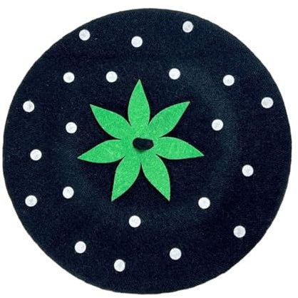 WLNEXT Unisex Erdbeer-Mütze, Cabbie-Mütze, Malerhut, Baskenmütze, Bäcker-Jungenhut für Straßenbummel, flache Kindermütze, Foto-Requisiten