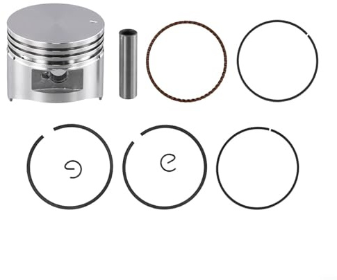 Kettensägen-Kolbenringe, Kolben und Ringe für Honda GX100-Motor, mit 56 mm Kolben, Ring, Kolbenbolzen, Clips