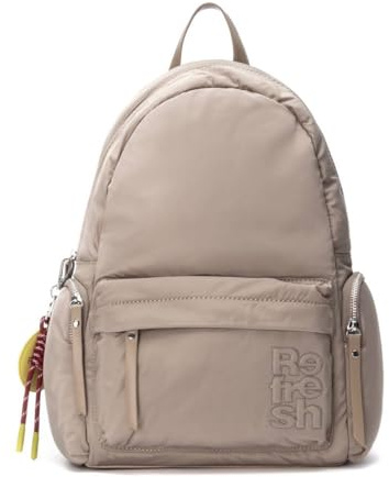 REFRESH - Rucksack Damen Beige - Modernes und praktisches Design - Ideal für jede Gelegenheit - Modell 18332802