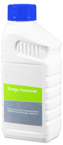 SPARES2GO Central Heating Sludge Remover Concentrate Radiator Boiler Pipes Liquid (500ml Bottle)