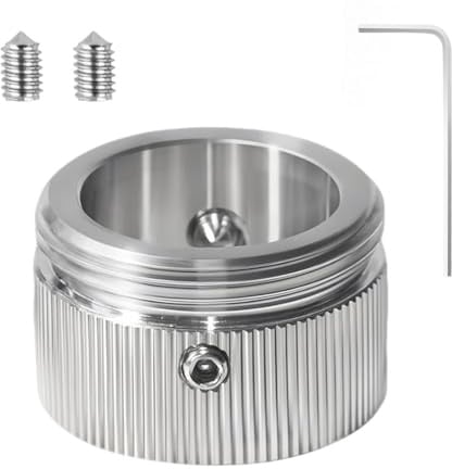 YOFDAL 1 SET Heizkörper thermostat Adapter M30x1.5 aus 304 Edelstahl Heizungsventil Adapter für RA RAV RAVL Ventil Heizkörperventil Thermostatkopf Adapter mit Sechskantschlüssel