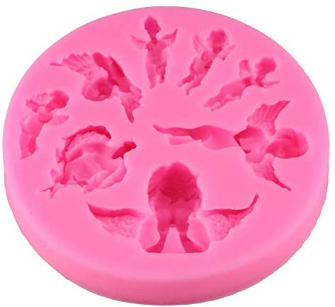 ZOOENIE 3D Engel Baby Silikon Form Schokolade Süßigkeiten Formen Fondant Kuchen Dekorieren Werkzeuge DIY Cupcake Backformen