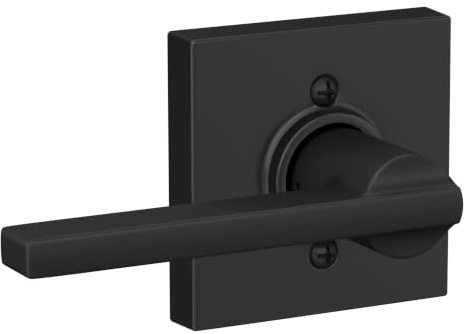 SCHLAGE F170 LAT 622 COL 134 Fronteinstiegsgriffe, innen matt schwarz