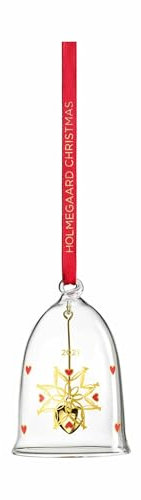 Holmegaard Weihnachtsglocke Ann-Sofi Romme Dekoration klassisches Design, klar