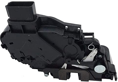 SilverHub Fits Jaguar XF CC9 Front Right Door Lock Mechanism FQJ500470 2008-ON, 10 Pins LR011275, LR003436, FQJ500420, Black, Push Button, Hinge Lever, ON-OFF