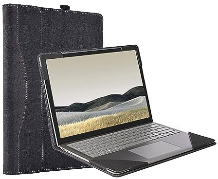 Schutzhülle für Microsoft Surface Laptop 5 13,5 Zoll, kompatibel mit Laptop 4/3/2/1 13,5 Zoll (34,3 cm) Laptophülle, mit Halterung und rutschfester Hülle (Surface Laptop 13,5 Zoll)