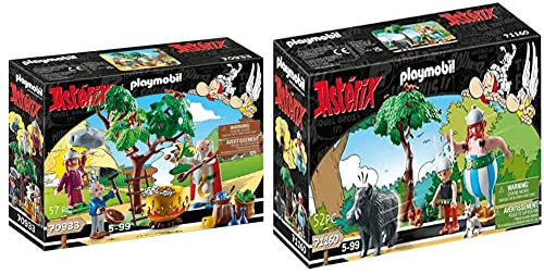 Playmobil 71160 Astérix : La Chasse au Sanglier 70933 Astérix : Panoramix et Chaudron de Potion Magique