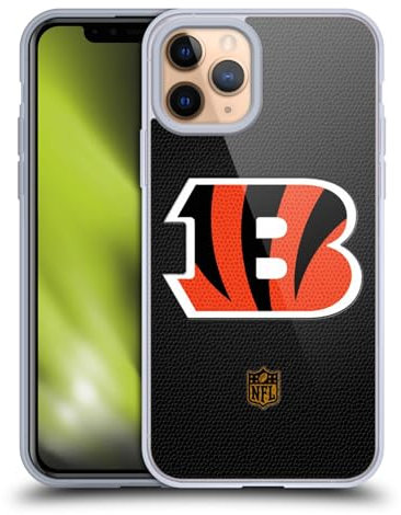 Head Case Designs Licenciado Oficialmente NFL Fútbol Logotipo de Cincinnati Bengals Caso Funda de Gel Suave Compatible con Apple iPhone 11 Pro