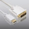 DbKW X-HC090-01 Eco HDMI/DVI Kabel weiß 1,00m…