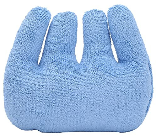 Hand Grip Exercises, Hand Contracture Cushion Palm Grips Finger Rehabilitation Training Device Finger Separator(Blue)