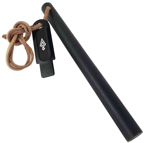 VÅRDKAS Ferro Rod Ferrocerium Firesteel Flint & Steel - Outdoor Bushcraft Survival Kit EDC Essential - Waterproof Reusable Fire Lighter Starter - Extra Large 6