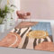 LKTRUK 80X160Cm Orange Farbe Auslegware Teppichboden Restaurant Rechteckiger Teppich Indoor Home Teppich rutschfest Auslegware Teppichboden Auslegware Teppichboden 2Ft 7.5''X5Ft 3''