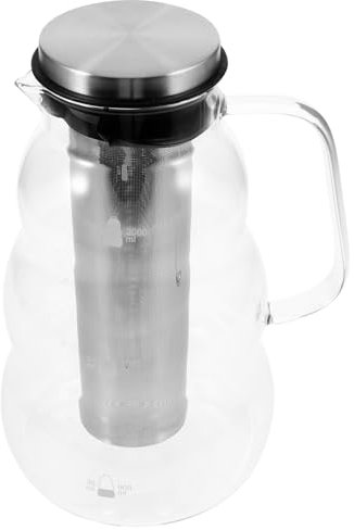 Cabilock Cafetera De Café Frío De Gran Capacidad Con Colador Y Jarra De Agua Con Goteo Comercial