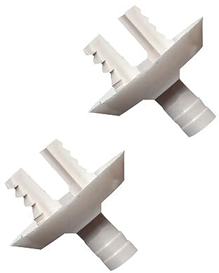 Xinsheinelry 2 connettori per tubo di scarico del condizionatore d'aria, strumento a gomito per tubo di scarico dell'acqua a tenuta stagna, per casa e professionale