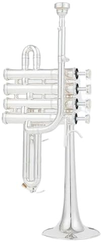 Standard Trompeten Professionelle Hohe Trompete Bb Piccolo Trompete Messing Gold Silber Lack Oberfläche Trompete Edelstahl Messing Trompete