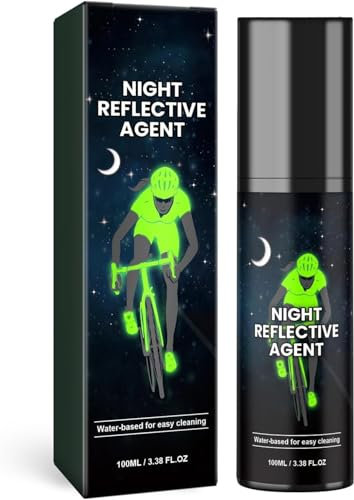 Glow in The Dark Spray Paint (3.38 oz Can), Clear Spray Paint That Glows White in The Dark Paint for Stencil & Decorative Items, Night Reflective Agent, High Visibility Vibrant Spray Paint (Green)