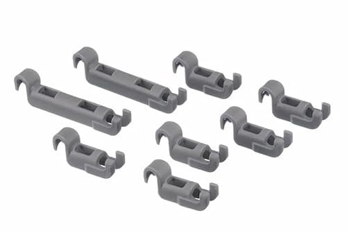 FIGEVIDA Clip Fissaggio Cestello Lavastoviglie Adatto per Bosch 611472 00611472