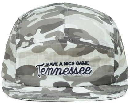 Clakllie Camo 5 Panel Cap Schnelltrocknend Basecap mit Kurzer Krempe Weiche Sommer Schildkappen für Running Sport Wander Trucker Cap