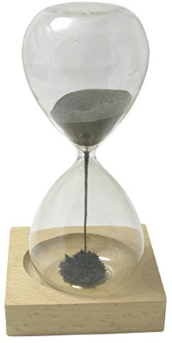 Sanduhr mit Eisenspänen