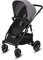 cbx Kombikinderwagen Leotie Pure mit wendbarem Komfortsitz und faltbarem Kinderwagenaufsatz für Neugeborene, Inkl. Regenverdeck, Ab Geburt bis 15 kg, Comfy Grey