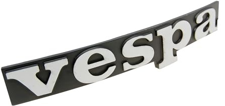 Schild/Schriftzug ' Vespa ' für Beinschild für Vespa PX 80, 125, 200 E