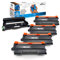 4X Toner + 1x Bildtrommel kompatibel zu Brother TN2220 DR2200 für DCP-7055 DCP-7060D MFC-7360N MFC-7460DN 7860DW HL-2130 HL-2240 HL-2240D HL-2250DN HL-2270DW FAX-2840 FAX-2940
