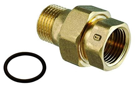 Raccordo 3 Pezzi Dritto Maschio/femmina 1 Ottone Giallo Icma