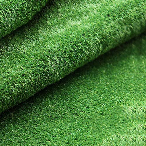 Kunstrasen, Realistisch Gefälschte Grass Deluxe Turf Synthetic Thick Rasen Pet 2cm Höhe Außen Décor Customized (Size : 79x118in)