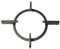 Ariston Hotpoint Scholtes Griglia in ghisa 1 fuoco POSTERIORE per piano cottura 4 fuochi FTGH 640 - C00288621 - G0237/OR - Prodotto originale