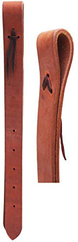 CHALLENGER Amish USA 404RT12 Pferdegeschirr, Leder, Westernsattel aus Billets, 61 cm, 2-teilig