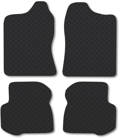 Suzuki Jimny (1998-2018) [Manual] 3mm Rubber Car Mats | Tailored Fit Durable Floor Mats Full Coverage Protection Waterproof Accessories Easy Clean Anti Slip Made in the UK