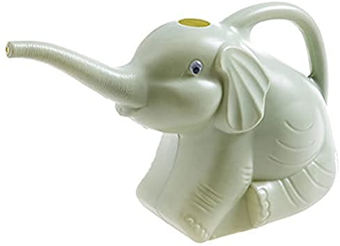 Yeehliny Blumengießkanne, Elefant Design GießKanne, 2 Liter Gießkanne, Gartengießkanne, Kleine Gießkanne aus Kunststoff,für Innen und Außen, Haus, Garten, Blumen, Zimmerpflanzen, Bewässerung (Grün)