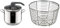 Lagostina Irradial Control Lagoeasy'UP Autocuiseur 7 L en Acier Inoxydable 18/10 Ø 22 cm, Casserole Induction et à Gaz & Panier vapeur pour Autocuiseur Acier Inoxydable Inox 19 x 19 x 12 cm 7 L