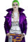 Funidelia | Joker Kostüm Kit - Suicide Squad für Herren Superhelden, DC Comics - Kostüme für Erwachsene & Verkleidung für Partys, Karneval & Halloween - Größe M-L - Lila