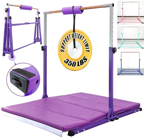 Seliyoo Gymnastics Bar for Kids Teenagers Ages 3-18