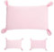 koshine kinderkopfkissen mit charmanten Hasenohren aus Memory Foam Atmungsaktiv Kopfkissen (Pink+ Kissenbezug*2)