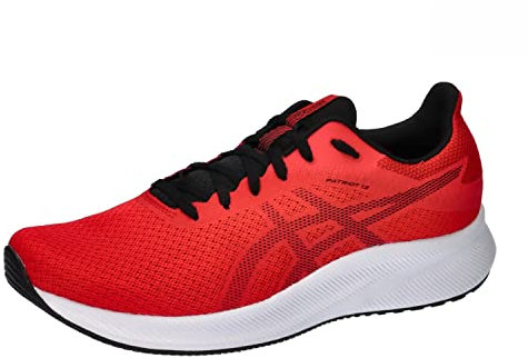 Asics Homme Patriot 13 Running Shoe, Electric Red/Black, 42.5 EU