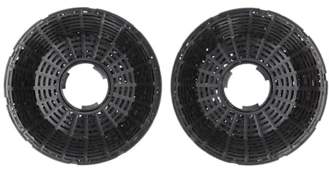 LUTH Premium Profi Parts Kompatibel mit Beko Kohlefilter Set 9197064002 124mmø Sm370-Sm450 für Dunstabzugshaube 2Stk