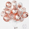 Yiran Palloncini Compleanno 50 Anni Oro Rosa,Decorazioni Festa Compleanno Decorazioni 50 anni Compleanno per Ragazzo Ragazze,Oro Rosa Palloncini Compleanno 50 anni per Decorazioni Festa 50 Compleanno