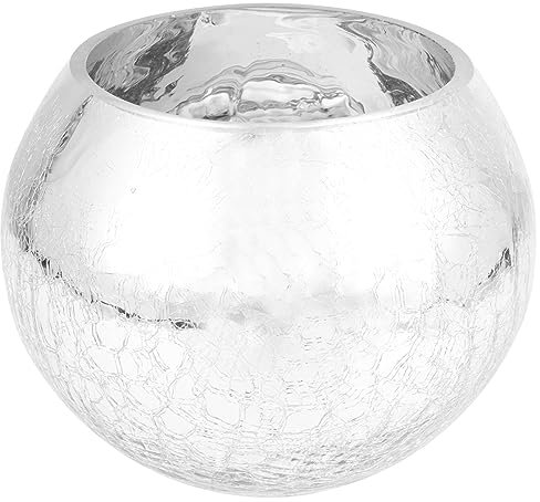 IMIKEYA Glass Dried Flower Vase Decorative Vase Modern Design Perfect for Home Decor